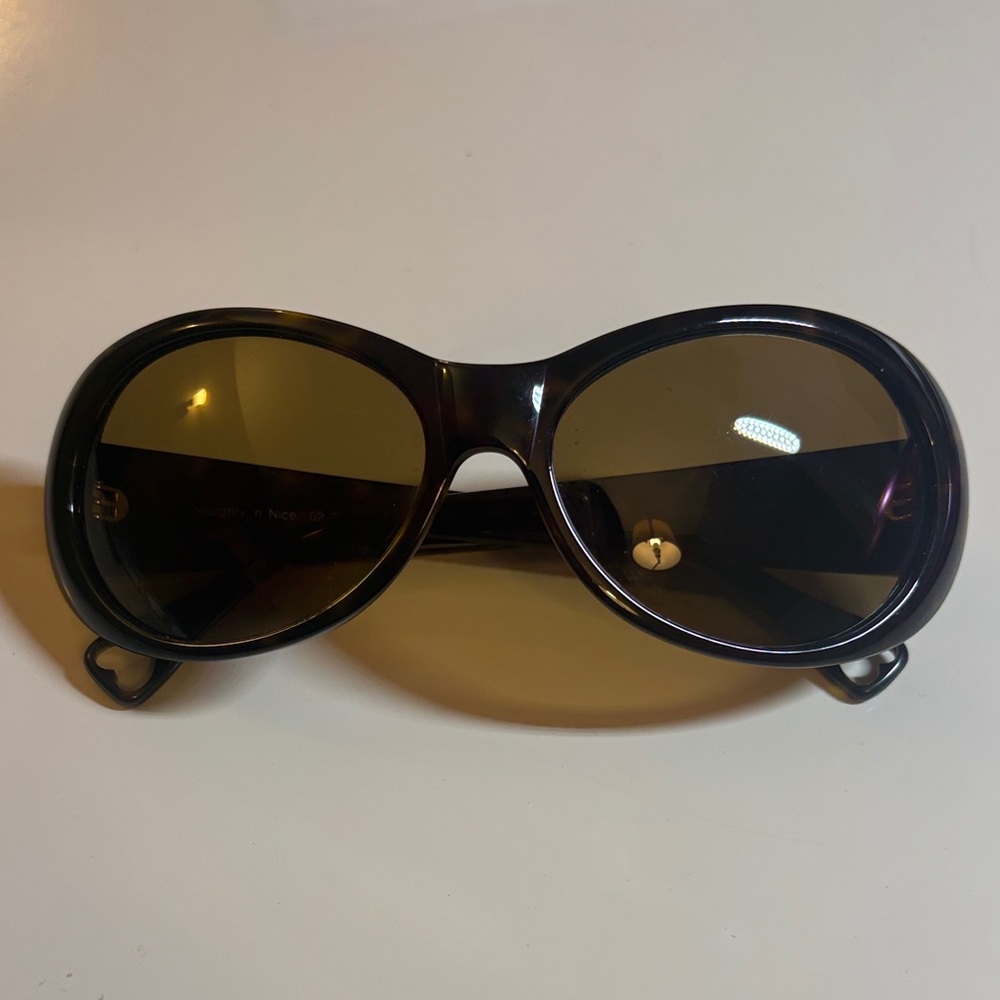 Betsey Johnson Black Sunglasses